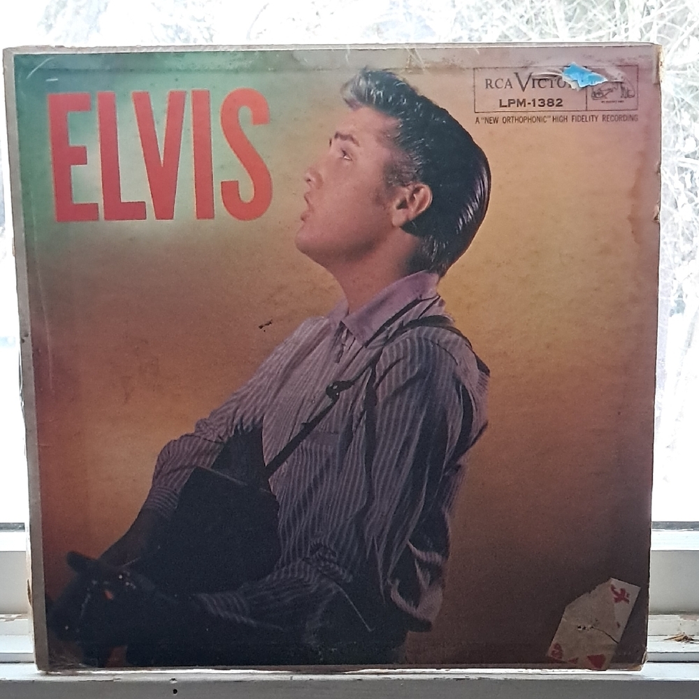 Vintage Elvis Vinyl Record by RCA Victor